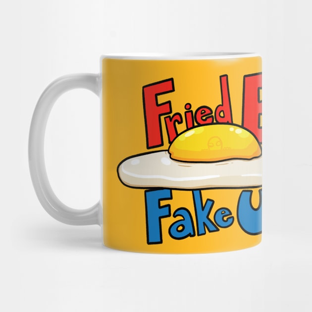 Fried Egg Fake UFO by bubboboon